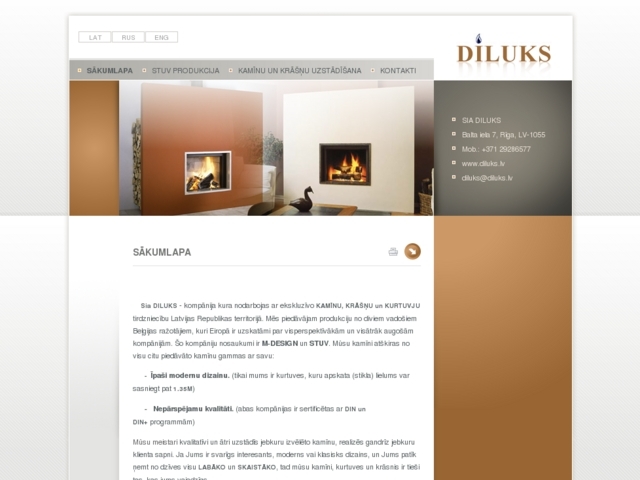 Diluks, SIA